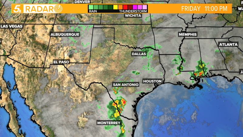 Texas Satellite Radar