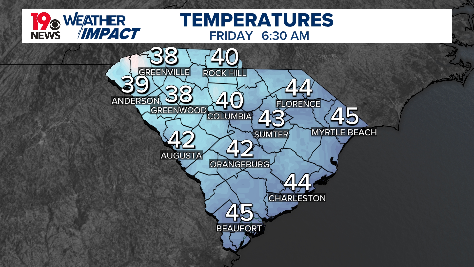 Weather Maps on WLTX in Columbia