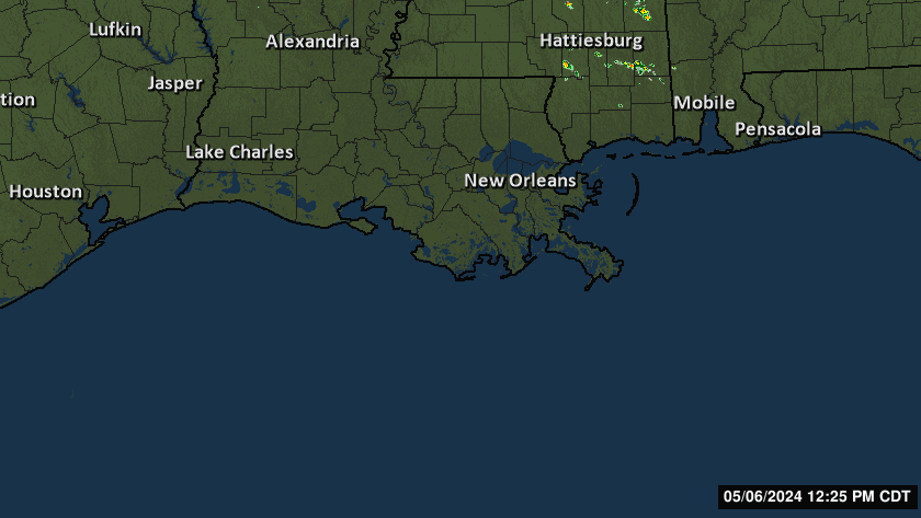 Louisiana Gulf Coast Radar