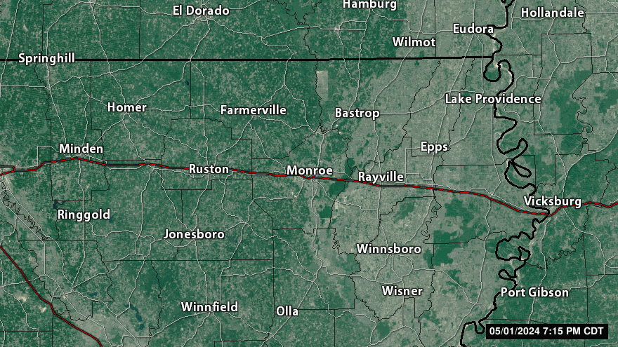 Northeast Louisiana Radar